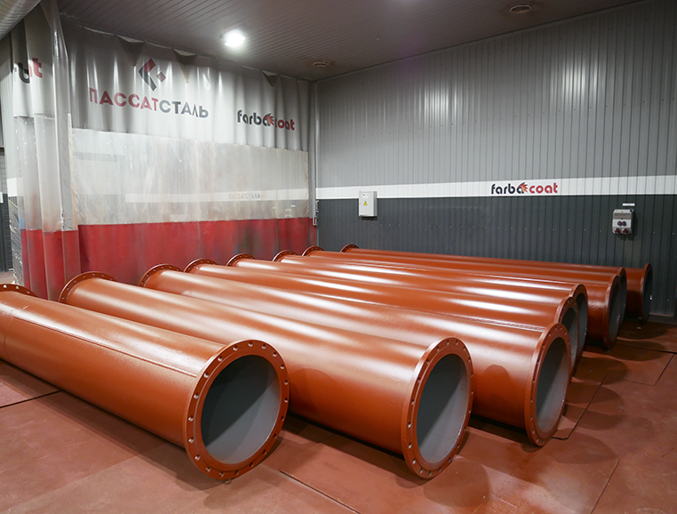 ПАССАТСТАЛЬ выполняет АКЗ оборудования и трубопроводов на горнодобывающем предприятии