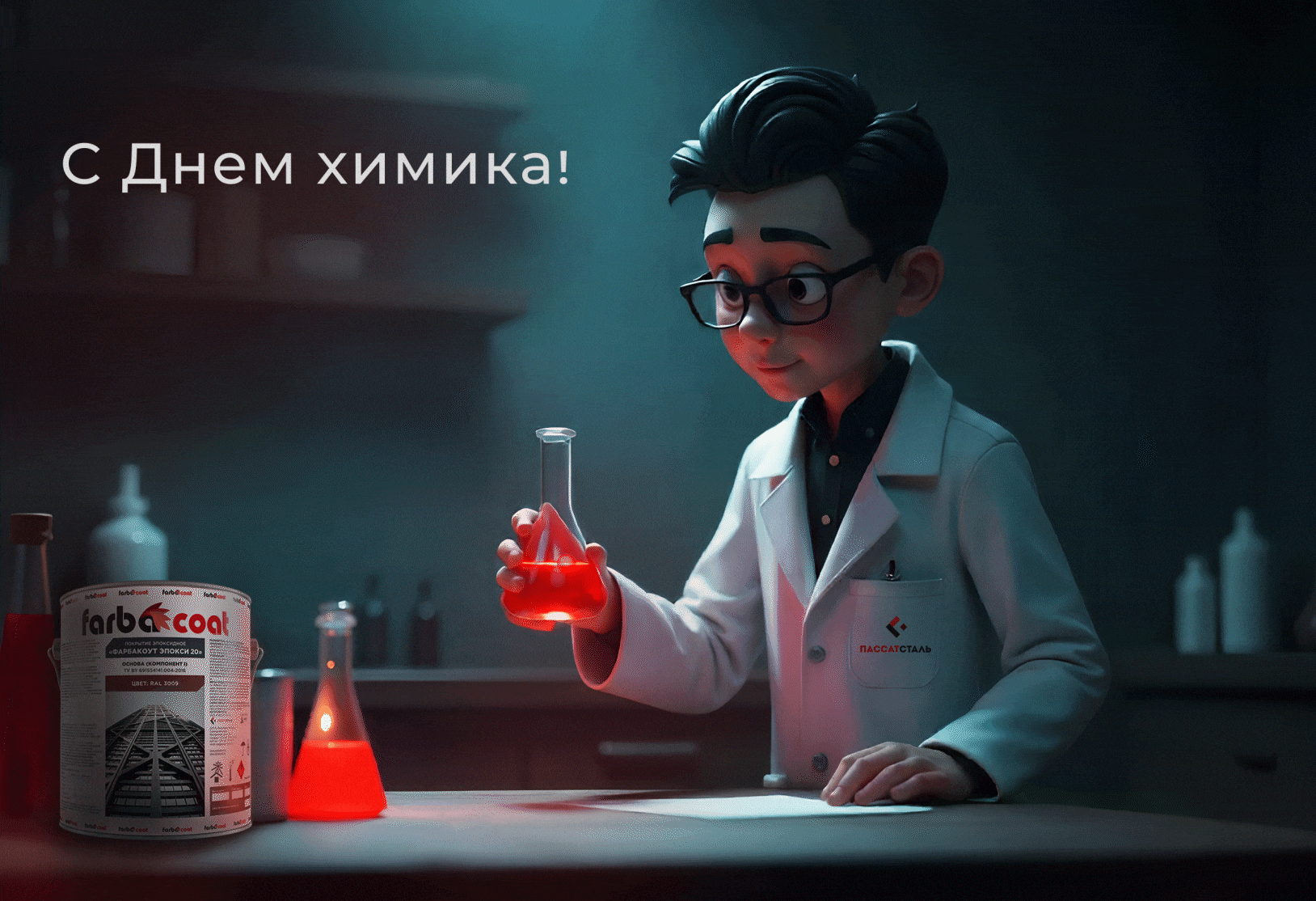 ПАССАТСТАЛЬ поздравляет с Днем химика